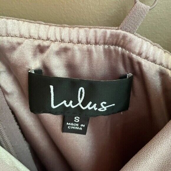 Lulu’s All About Love Maxi Dress Dusty Purple Size Small - Picture 5 of 8
